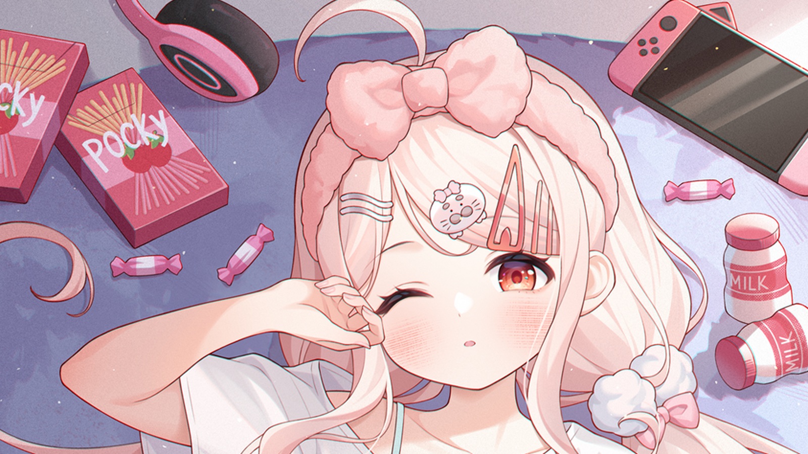 白神遥 Haruka角色插画