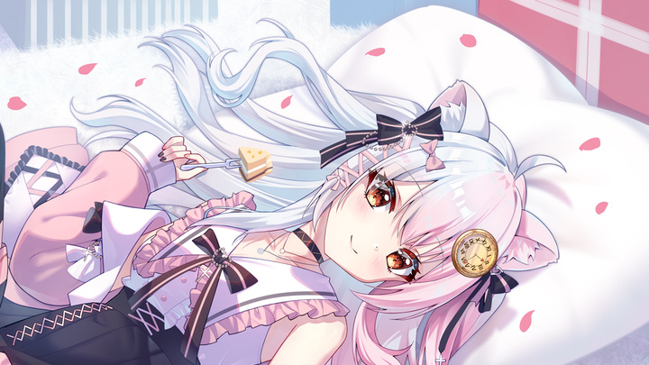 雪狐桑角色插画